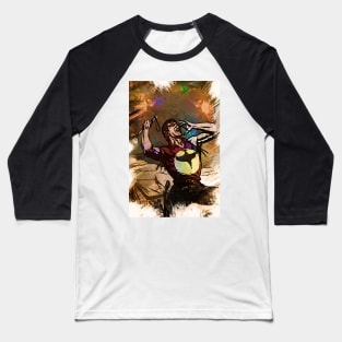 ZAGOR Darkwood Comic Book HERO Abstract Custom Portrait Baseball T-Shirt